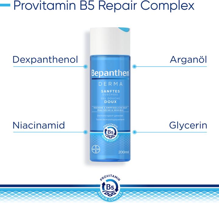 Image du produit Bepanthen Derma Gel douche doux (200 ml)