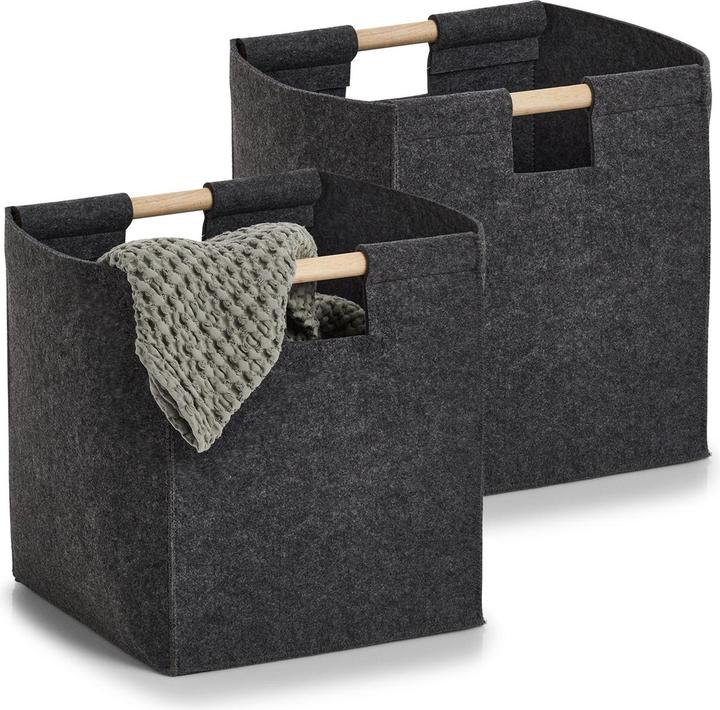 Produktbild HTI-Living Aufbewahrungskorb 2er Set (30 cm, 2x)