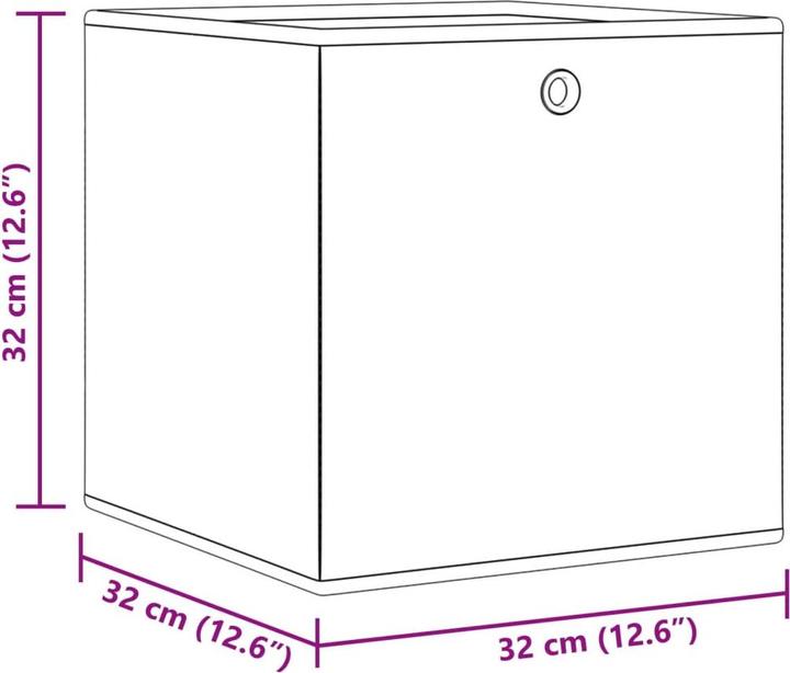 Immagine prodotto vidaXL Lorea (32 x 32 x 32 cm)