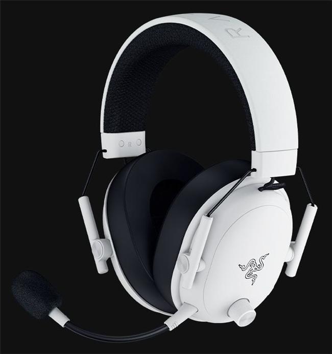 Actual product image Razer BlackShark V3 - White (Cable, Wireless)