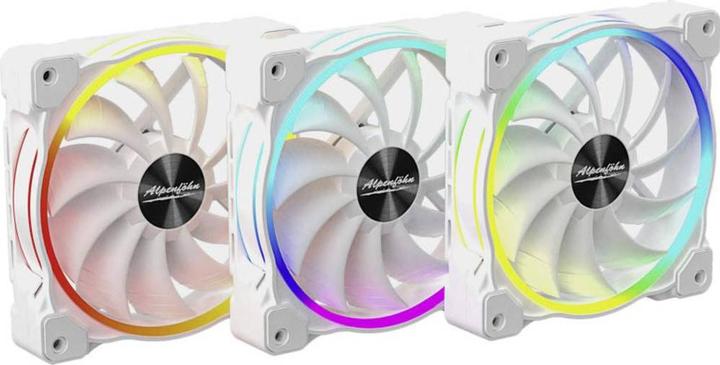 Alpenföhn 120mm Wing Boost 3 ARGB High Speed PWM Fan, Triple (120 mm, 3 x)