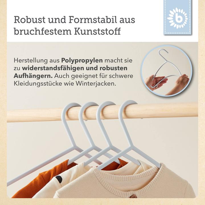 Image du produit Bieco Lot de 8 cintres (8 x)