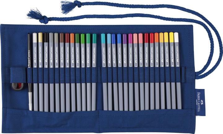 Actual product image Faber-Castell Goldfaber Aqua Farbstift Stifterolle (Multicoloured, 30 x)