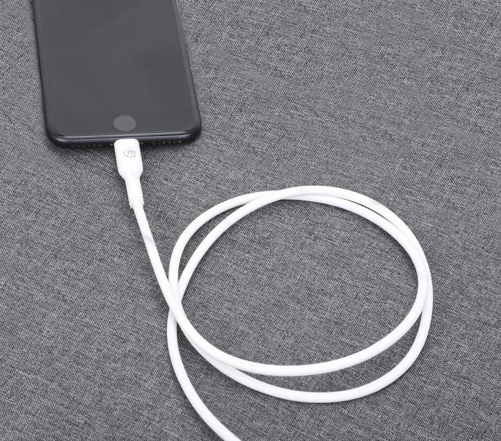 Produktbild Manhattan USB-C auf Lightning Sync-/Ladekabel (2 m, USB 3.0, 28 W)