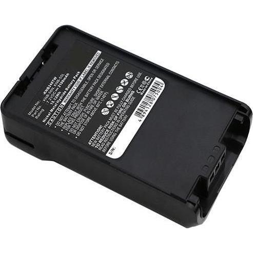 CoreParts Battery for Two Way Radio (1 Zellen, 2100 mAh), Notebook Akku, Schwarz