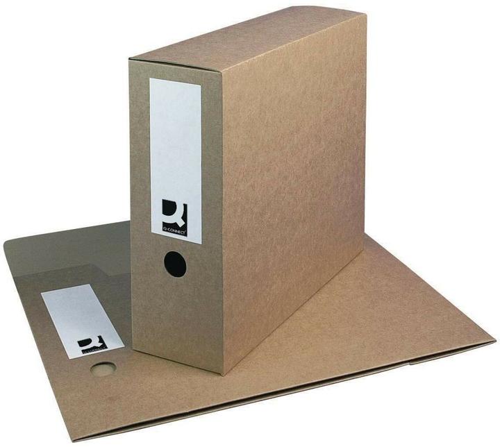 Q-Connect Boîtes d'archives en carton ondulé fin (Spécial)