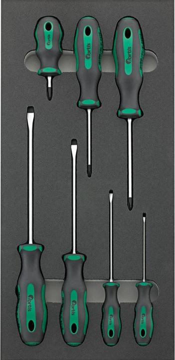 Image du produit Fortis Module d'outils 1/3 tournevis avec 7 pièces