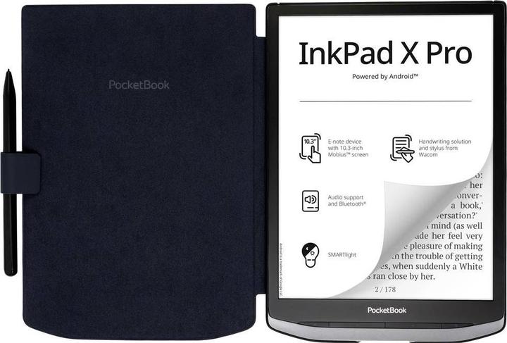 Produktbild PocketBook Shell Dark Blue Cover InkPad X (InkPad X)