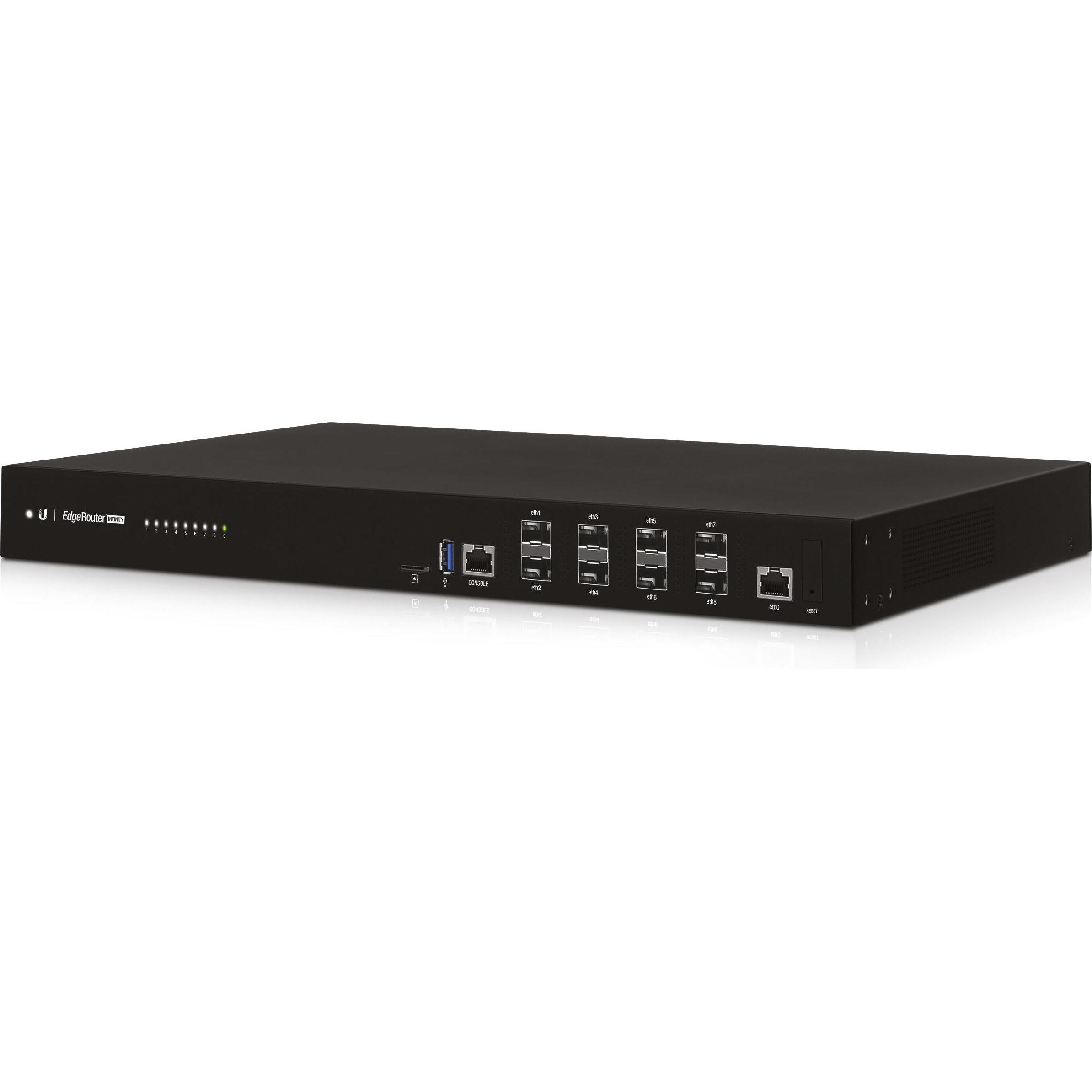 Ubiquiti EdgeRouter Infinity ER-8-XG, Router, Schwarz