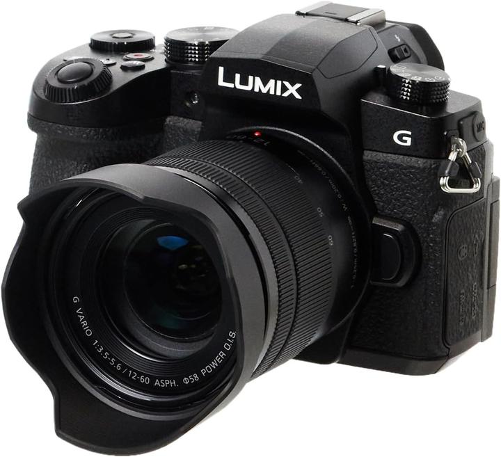 Productafbeelding Panasonic Lumix DC-G90 + 12-60mm f/3.5-5.6 - Zwart (12 - 60 mm, 20.30 Mpx, 4/3)