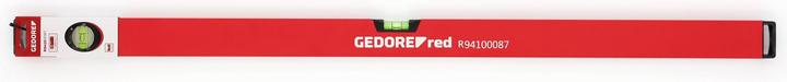 Actual product image Gedore Red Light metal spirit level (100 cm)