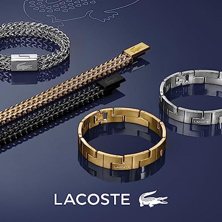Immagine prodotto Lacoste Fashion Gold Plated Bracelet For Men 2040154 (Acciaio inossidabile)