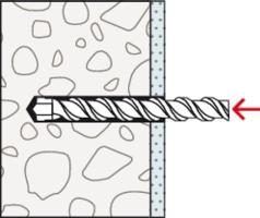 Actual product image Fischer Scaffolding eyelet GS 12x190 (25 pcs.)