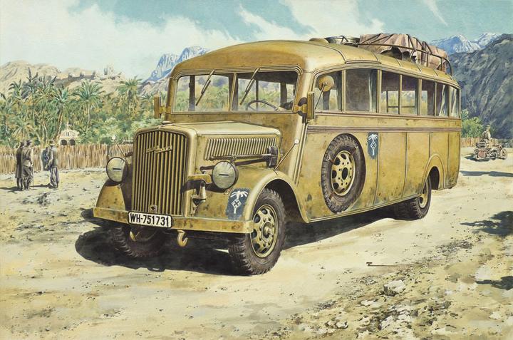 Image du produit Roden Opel Blitz Omnibus modèle W.39 Ludewig-bu