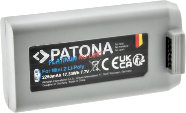 Immagine prodotto Patona Batteria Platinum DJI Mini 2 (Batteria del drone, DJI Mini SE, DJI Mini 2)