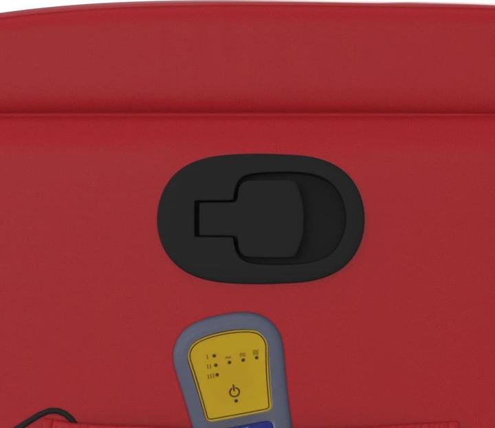 Produktbild VidaXL Massagesessel Rot Kunstleder,Farbe: Rot,Material: Kunstleder