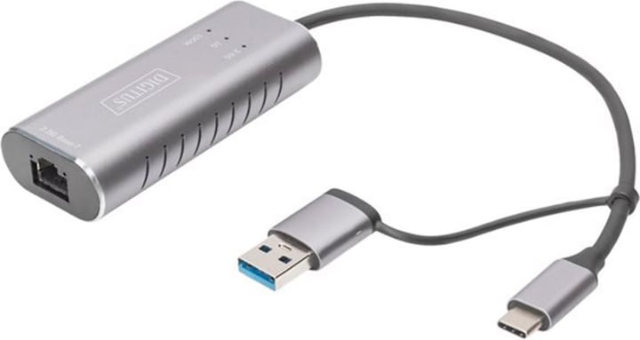 Image du produit Digitus DN-3028 (USB, USB-C, RJ45 2.5 Gigabit Ethernet (1x))