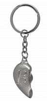 Actual product image Ootb Metal keychain, Broken Heart