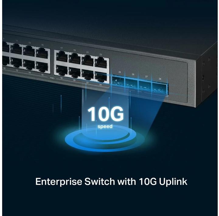 Image du produit TP-Link PoE+ Switch TL-SG3428XPP-M2 (28 Ports)