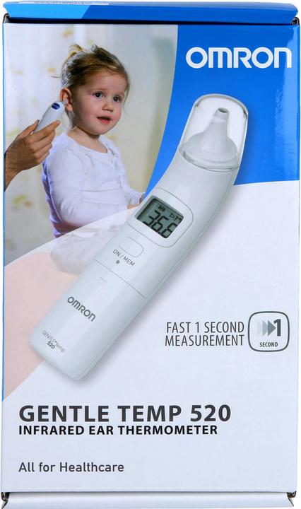 Actual product image Omron Gentle Temp 520 Kontakt Ohr (Ear)