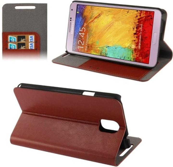 Produktbild König Design Schutzhülle (Flip Quer) für Handy Samsung Galaxy Note 3 N9000 (Samsung Galaxy Note 3)