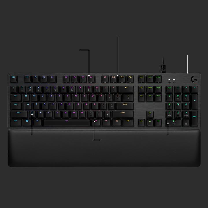 Produktbild Logitech G G513 Carbon (CH, Kabelgebunden)