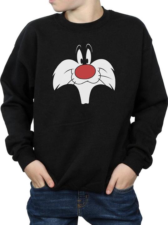 Actual product image Looney Tunes Boys Sylvester Big Face Sweatshirt (152, 158)