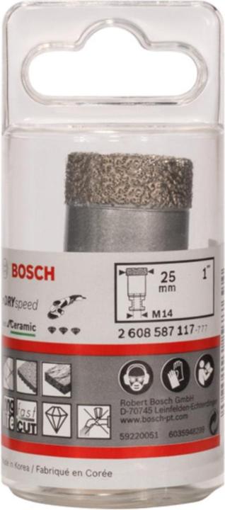 Produktbild Bosch Professional Zubehör PRO Core Cutter dry, 25 x 35 x 22,23 mm (25 mm)