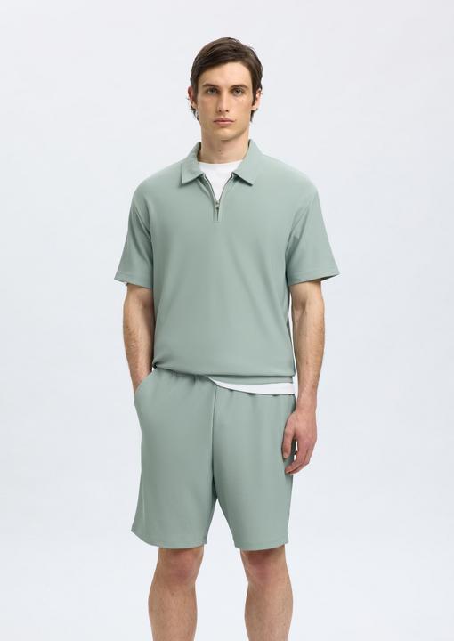 Produktbild Selected Half-Zip Plissee Polo shirt (XL)