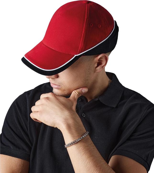 Produktbild Beechfield Baseballkappe Teamwear Competition (2 Stückpackung) (One Size)