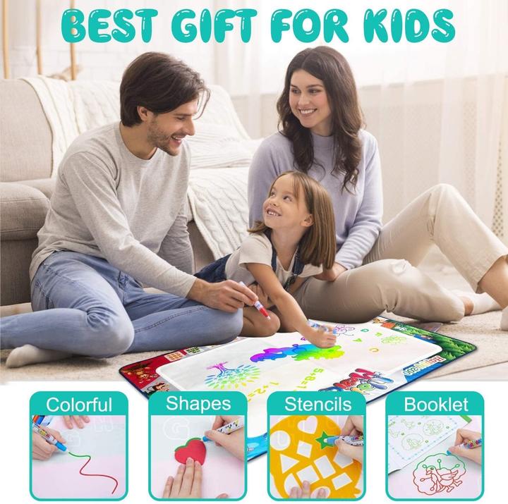 Produktbild Activity Board Tier Wassermalmatte 120 x 80cm