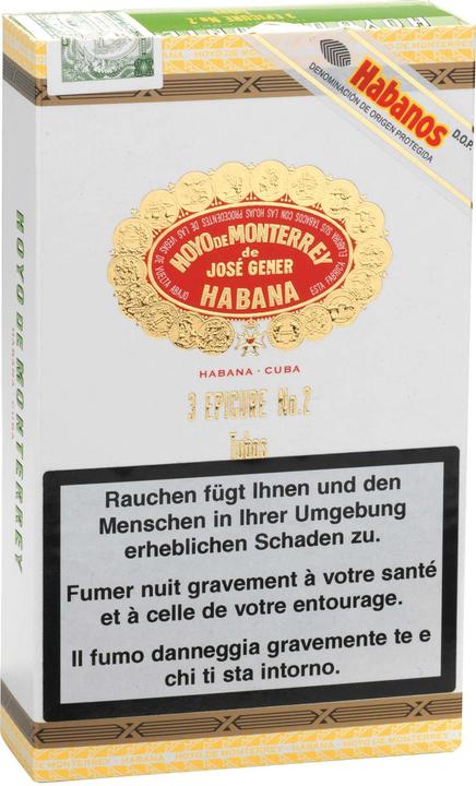 Image du produit Hoyo De Monterrey Epicure No. 2 Tubos (Robusto)