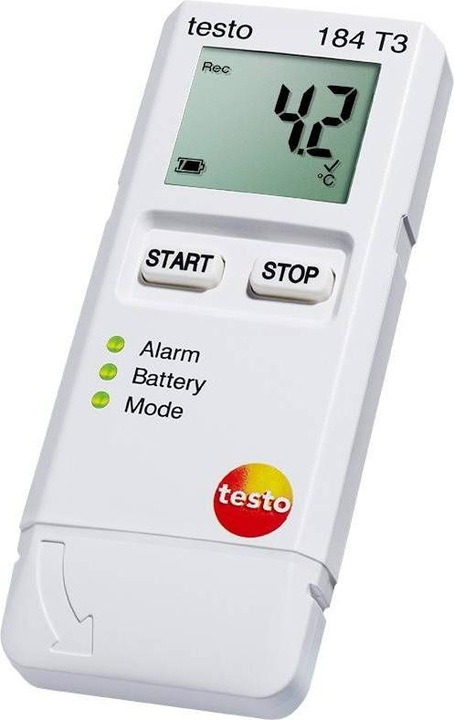 Produktbild Testo 184 T3 - Temperaturdatenlogger für Transportüberwachung (Thermometer)