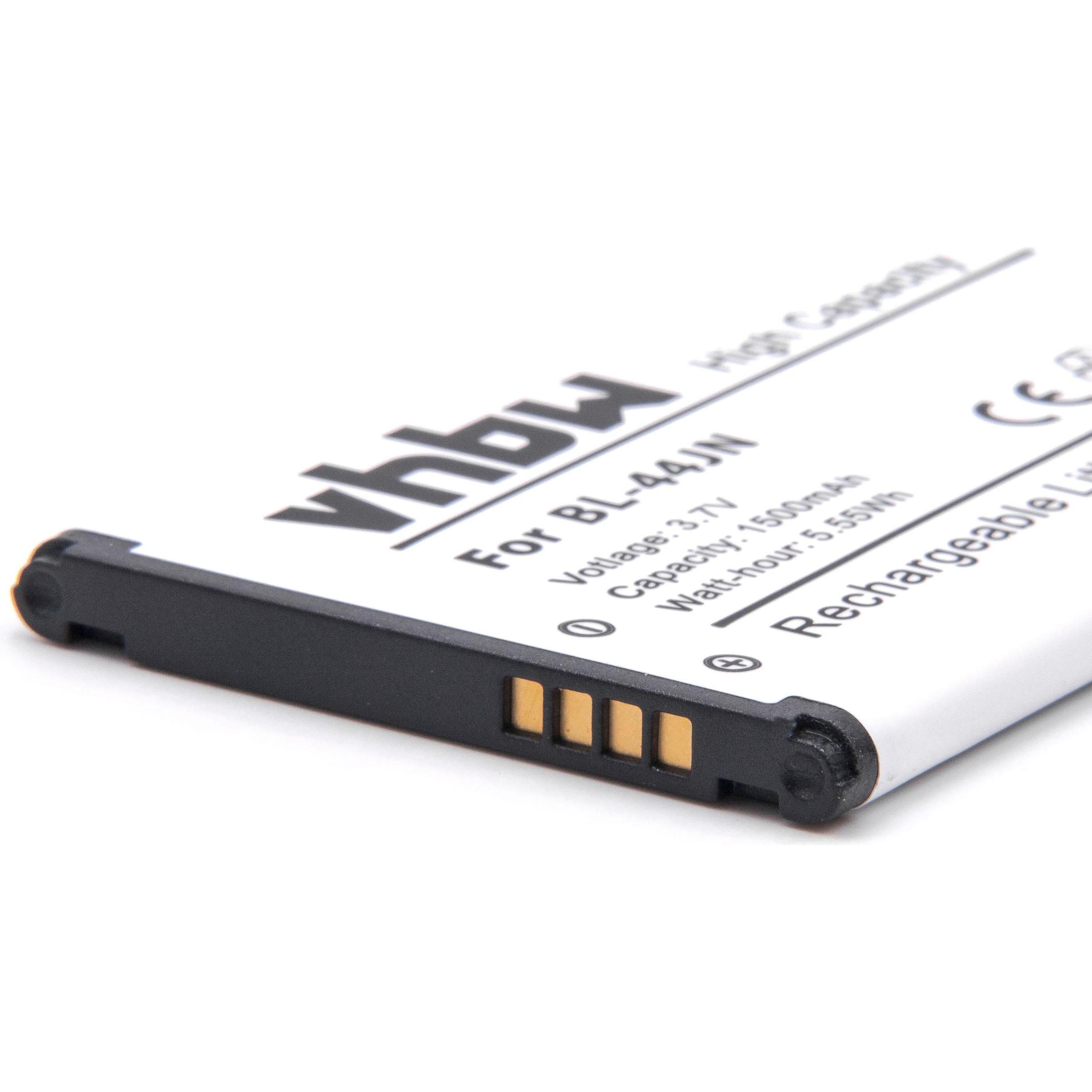Thumbnail - XCell Li-Ion-Akku - 1500mAh (3.7V) für Handy, Smartphone, Telefon wie BL-44JN, Mobilgerät Ersatzteile