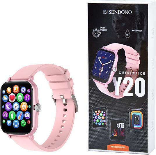 Actual product image Senbono LADY Y20 SPORTS SMARTWATCH - METAL IP67 CASE Display: 1.7 inch 240 * 280 - SPORT FUNCTIONS A
