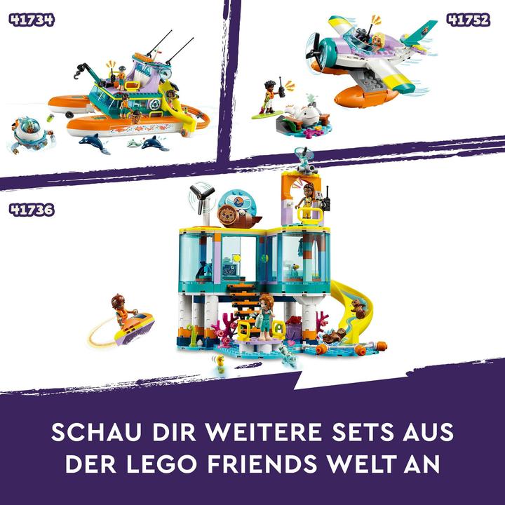 Produktbild LEGO Seerettungszentrum (41736, LEGO Friends)