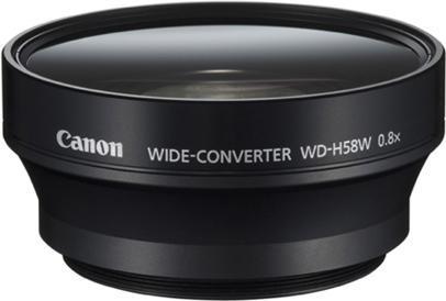 Actual product image Canon WD-H58W Wide Angle Converter (Wide-angle converter, Universal)