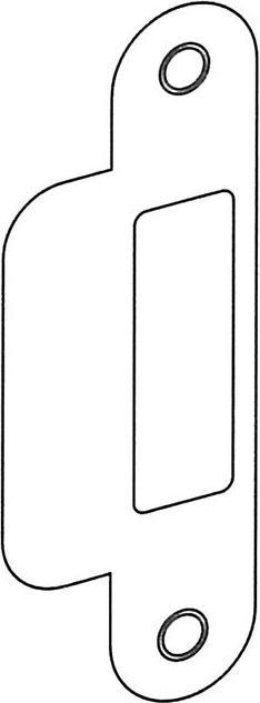 Produktbild G-U Schliessbleche zu GU-SECURY Automatic (Schliessblech)