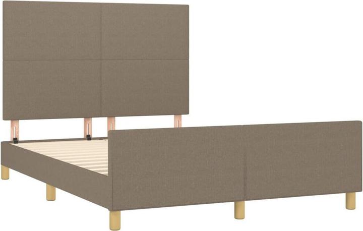 Image du produit vidaXL Bettgestell mit Kopfteil (140 x 200 cm)