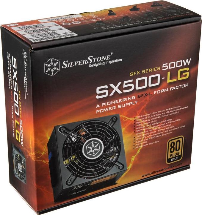 Actual product image Silverstone SST-SX500-LG v2.1 (500 W)