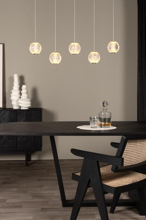 Actual product image Lucide CINTRA - Pendant luminaires - LED - 1x21W 2700K - Transparent 13499/21/60 (290 lm)
