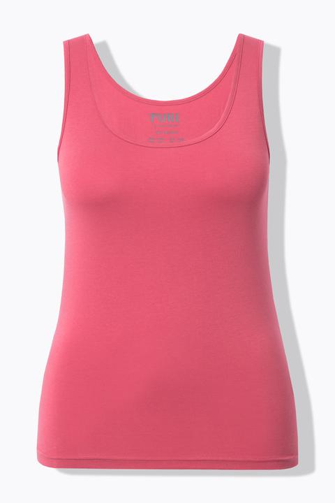 Produktbild Ulla Popken Tanktops, 2er-Pack, Rundhals, ärmellos (50, 52)