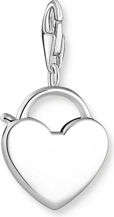 Immagine prodotto Thomas Sabo Ciondolo a forma di cuore del castello, argento (Argento 925)