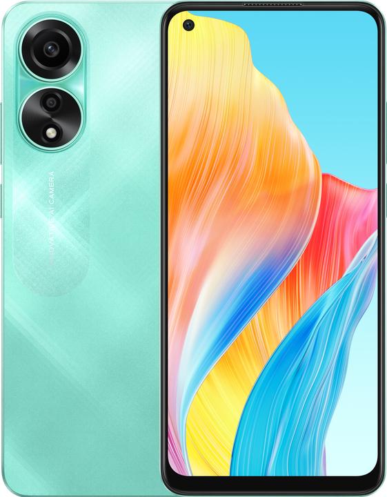 Produktbild OPPO A78 (128 GB, Aqua Green, 6.43", Dual SIM + SD, 4G)