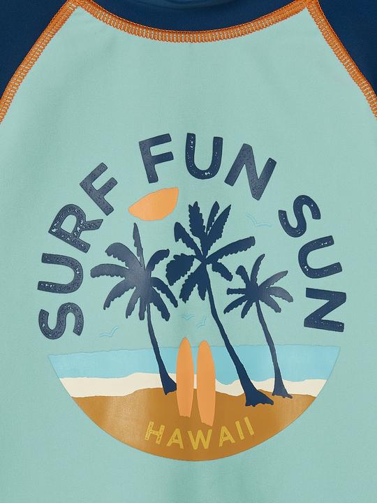 Image du produit Vertbaudet Jungen Strand-Set mit UV-Schutz: T-Shirt & Shorts (98, 104)