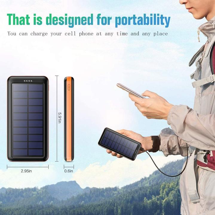Produktbild Pxwaxpy Solarladegerät (26800 mAh, 99.16 Wh)