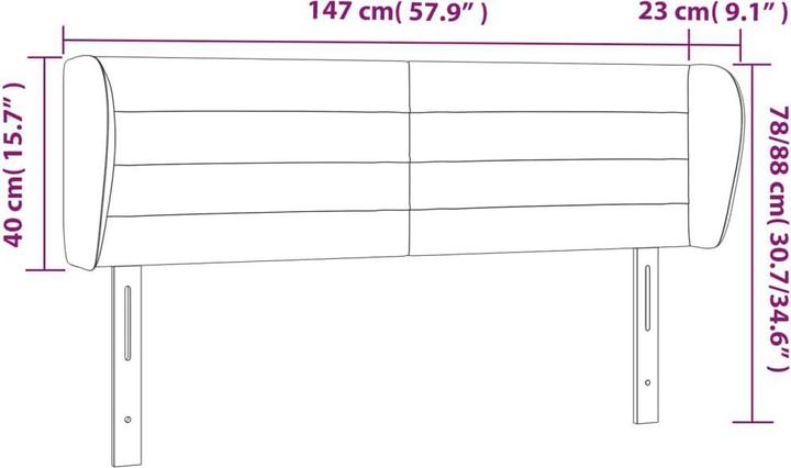 Immagine prodotto vidaXL Freya (147 x 23 x 88 cm)