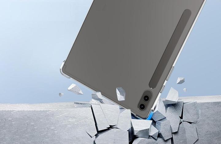 Actual product image Screenguard Samsung Galaxy Tab S9 FE+ Case Crystal Soft Airbag Bumper (Samsung Galaxy Tab S9 FE+)