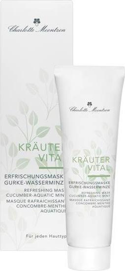 Actual product image Charlotte Meentzen Herbal Vital Refreshing Mask Cucumber-Watermint (30 ml)