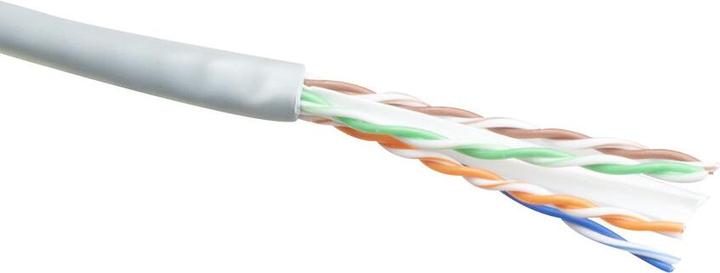 Produktbild ACT CAT6 U/UTP solid twisted pair cable, PVC, AWG 24, CPR: B2ca, 305 m CAT6 U/UTP AWG24 SOLID 305M (U/UTP, CAT6, 305 m)